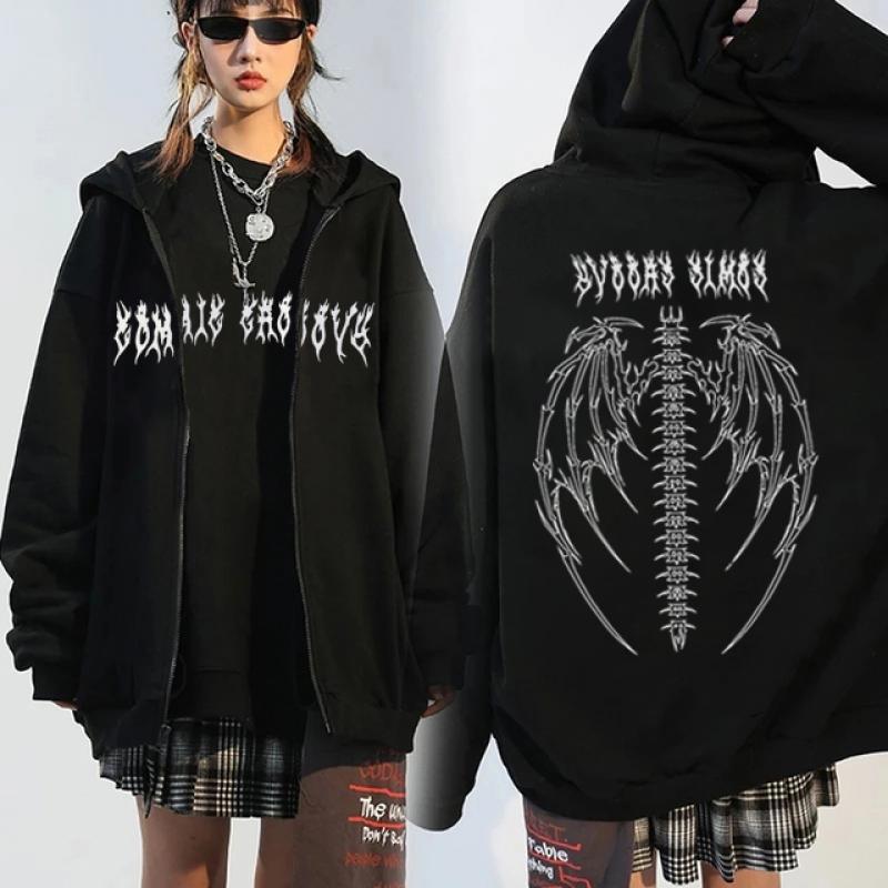Gothic oversized hoodie Clearance