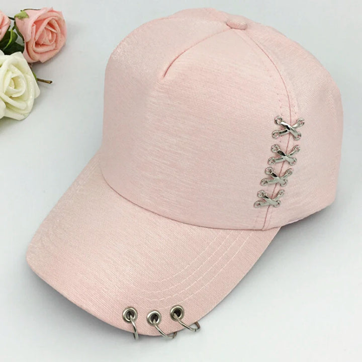 Harajuku Baseball Cap Pastel Kitten