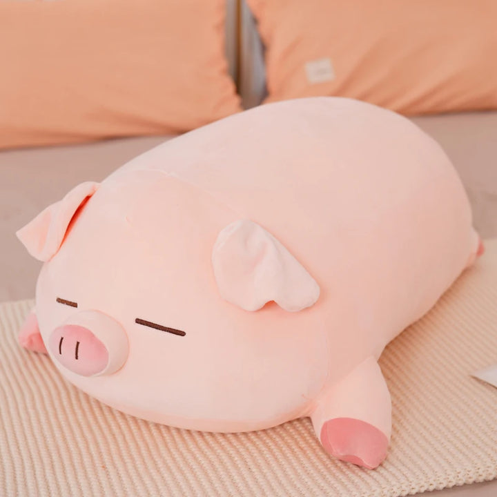 Cute Plush Piggy Toy Pastel Kitten