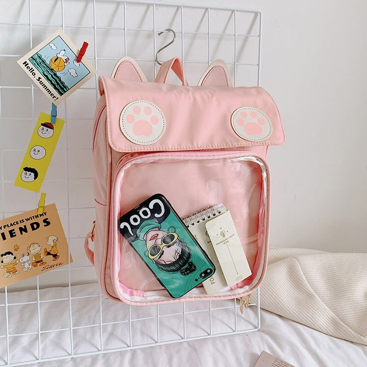 Cute Cat Kawaii Backpack Pastel Kitten