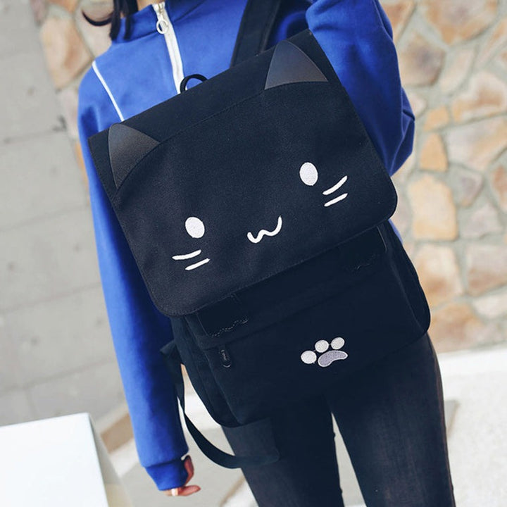 Anime Neko Backpack Pastel Kitten