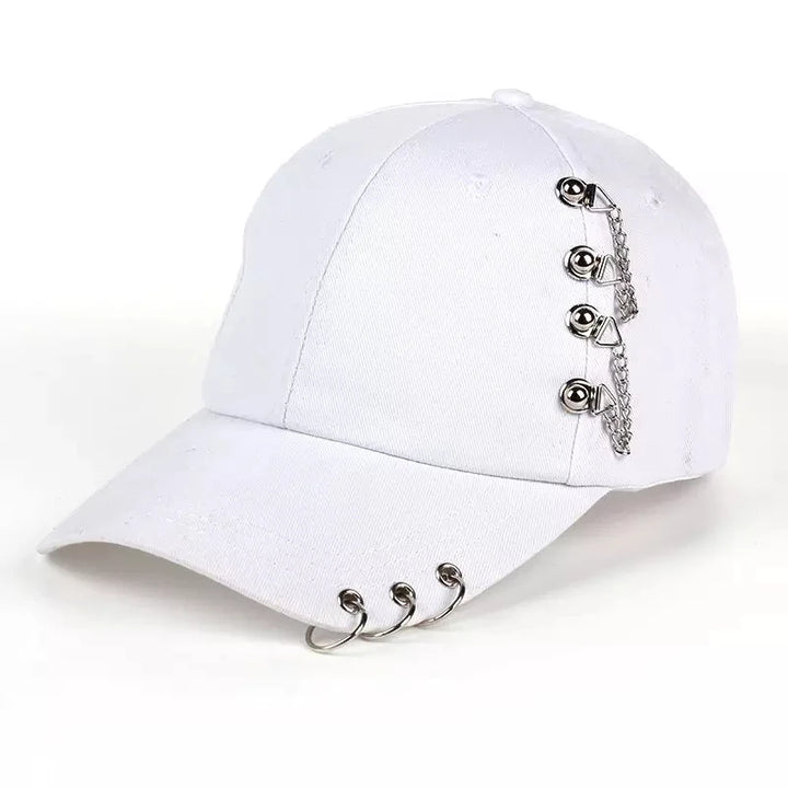 Punk Style Baseball Hat Pastel Kitten