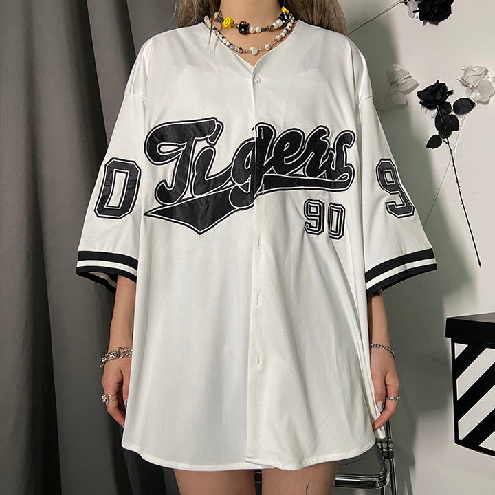 Baseball Hip Hop Shirt Pastel Kitten
