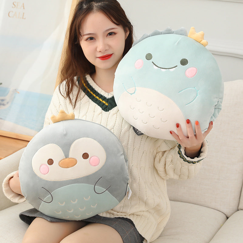Kawaii Plush Pillow Pastel Kitten