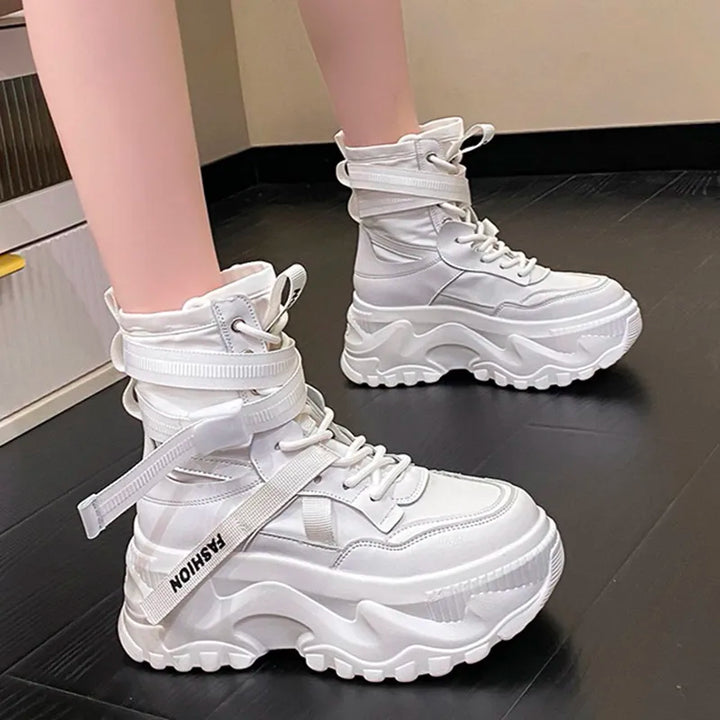 Chunky Platform Aesthetic Sneakers Pastel Kitten