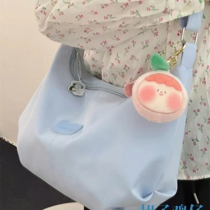 Cute Korean Shoulder Bag Pastel Kitten