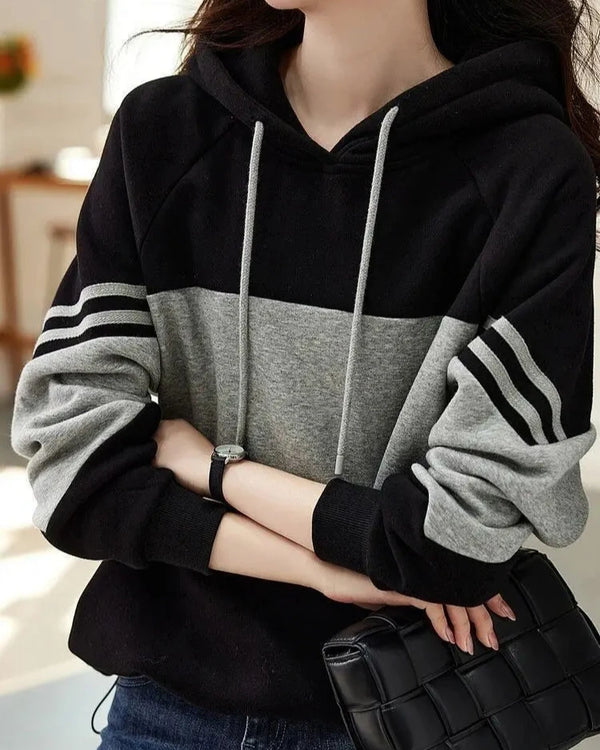 Korean Casual Sports Hoodie Pastel Kitten