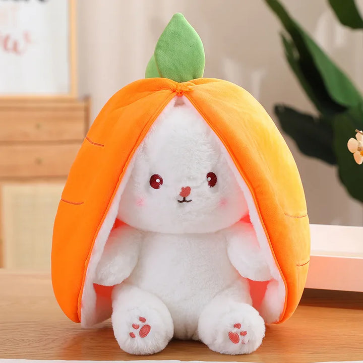 Fruit Rabbit Plush Toy Pastel Kitten