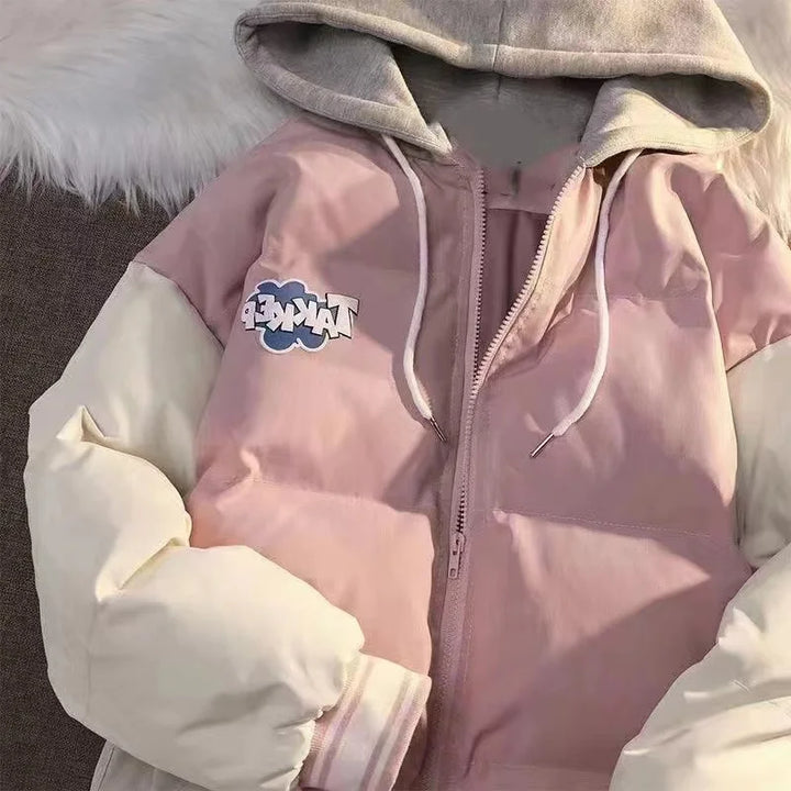 Japanese Pastel Winter Jacket Pastel Kitten