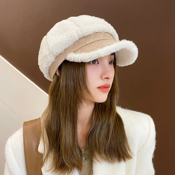 Korean Fashion Vintage Hat Pastel Kitten