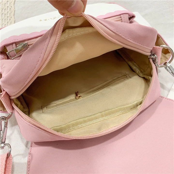 Cute Lolita Rabbit Style Bag Pastel Kitten