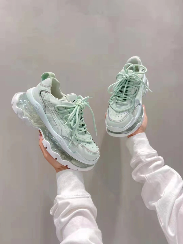 Pastel Chunky Sports Sneakers Pastel Kitten