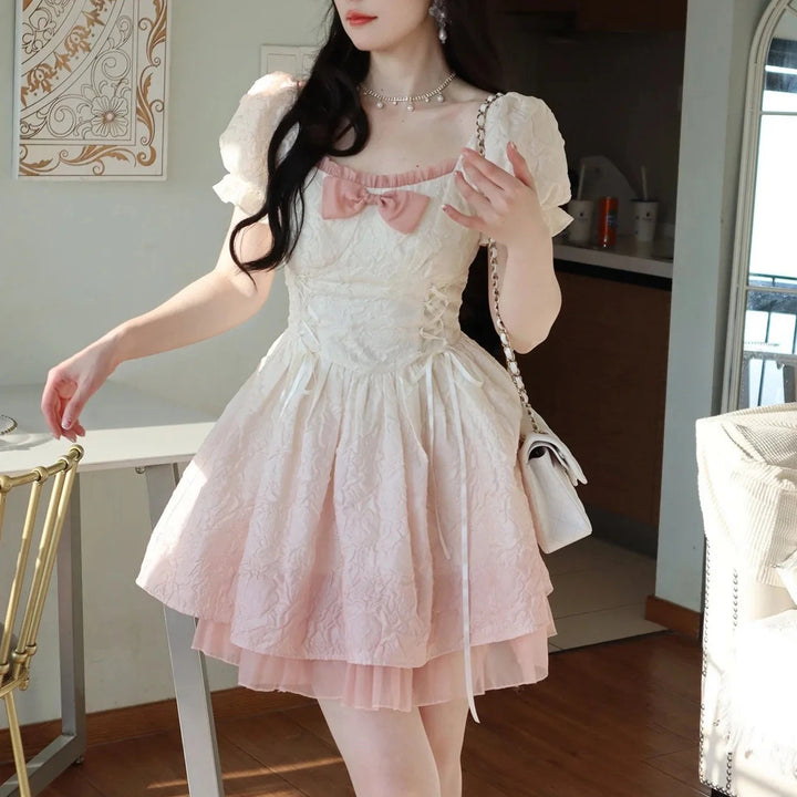 Sweet Lolita Fairy Dress Pastel Kitten