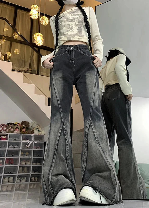 Y2K Emo Flare Jeans