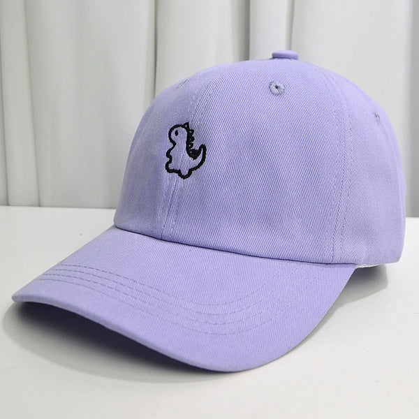 Cute Dinosaur Baseball Hat Pastel Kitten