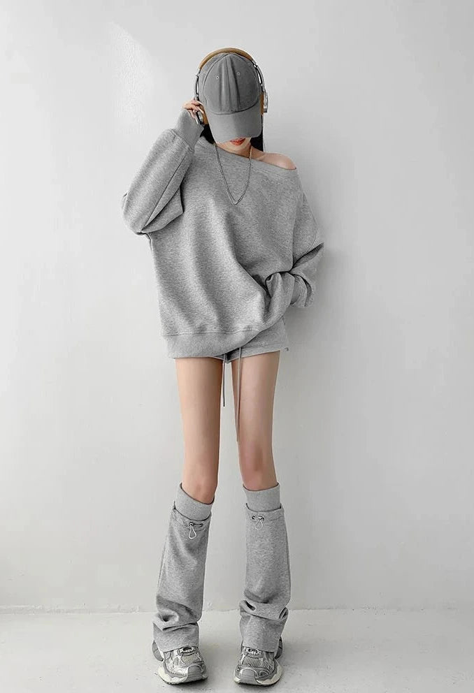 Harajuku Casual Leg Warmers Pastel Kitten