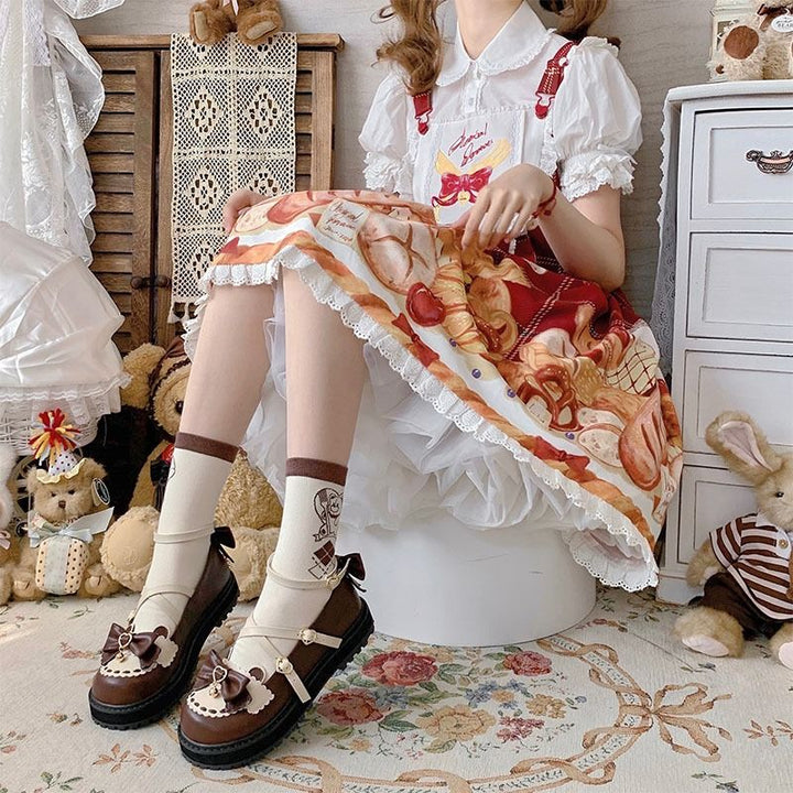 Kawaii Lolita Japanese Shoes Pastel Kitten