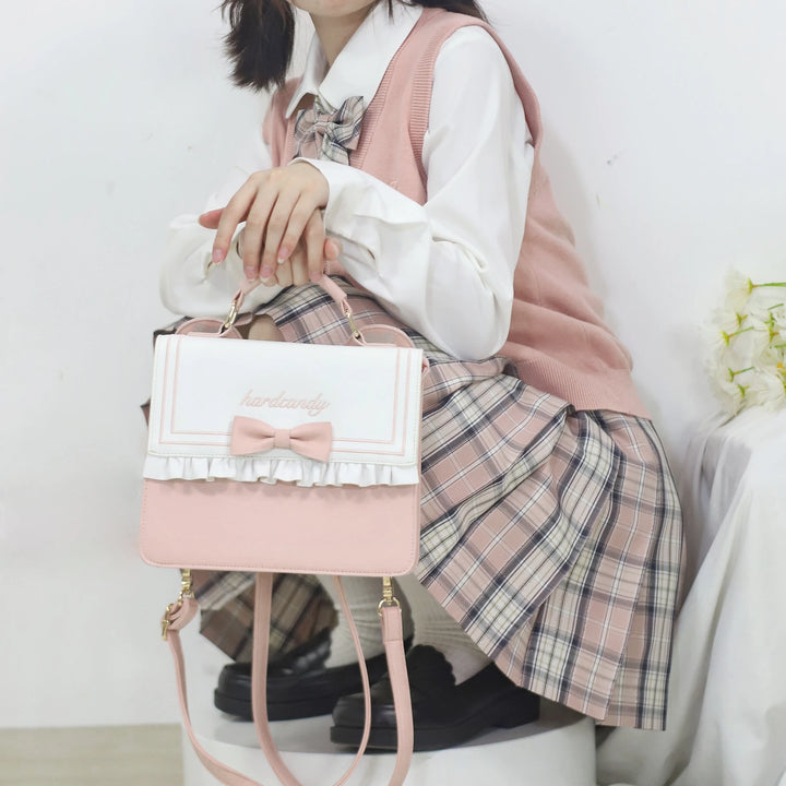 Cute Japanese Lolita Handbag Pastel Kitten