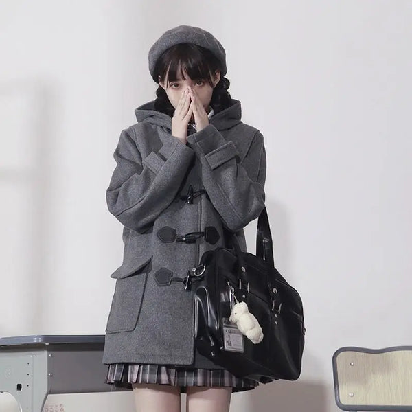 Gothic Lolita Warm Coat Pastel Kitten