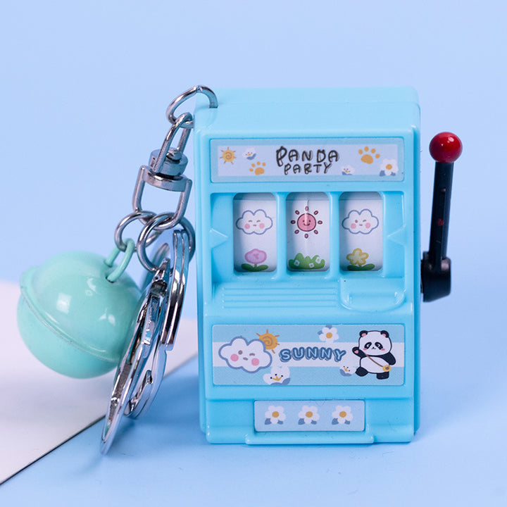 Kawaii Game Console Keychain Pastel Kitten