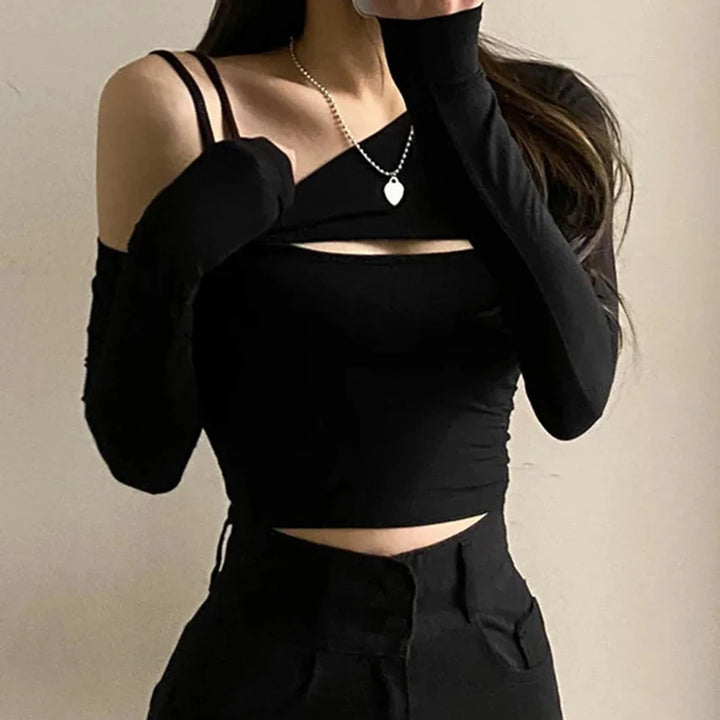 Cute Y2K Longsleeve Shirt Pastel Kitten