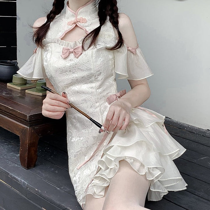 Kawaii Vintage Dress - Pastel Kitten Kawaii Vintage Dress - Pastel Kitten