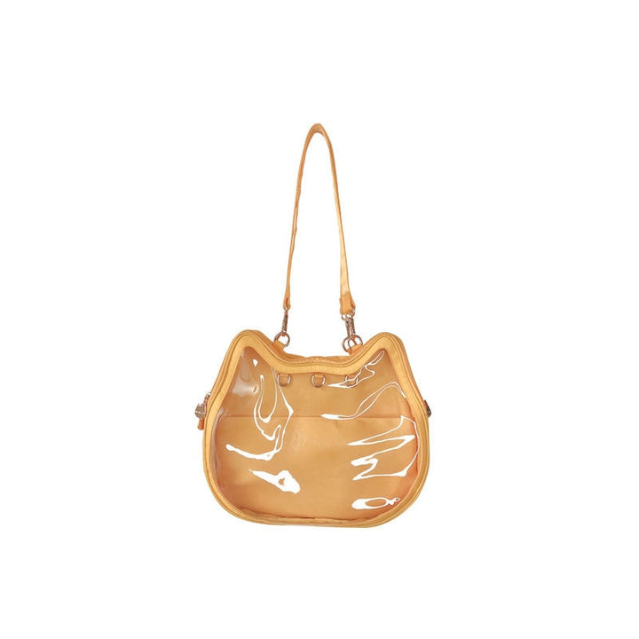 Cat Shape Kawaii Shoulder Bag Pastel Kitten