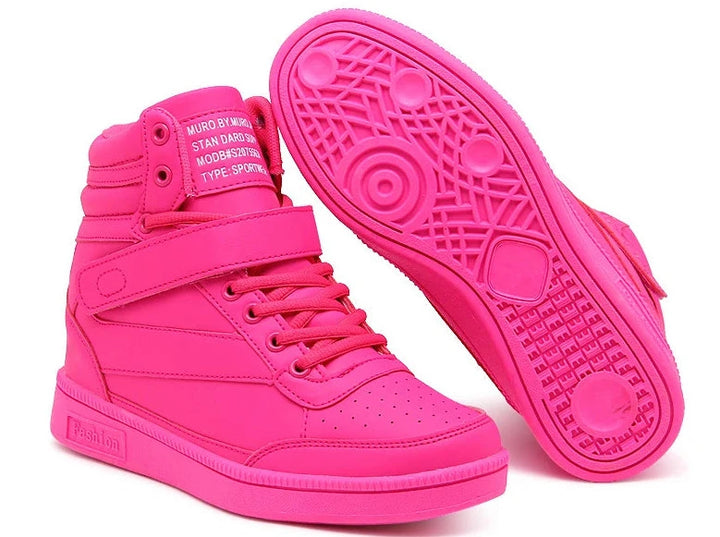 High Top Casual Sports Sneakers Pastel Kitten