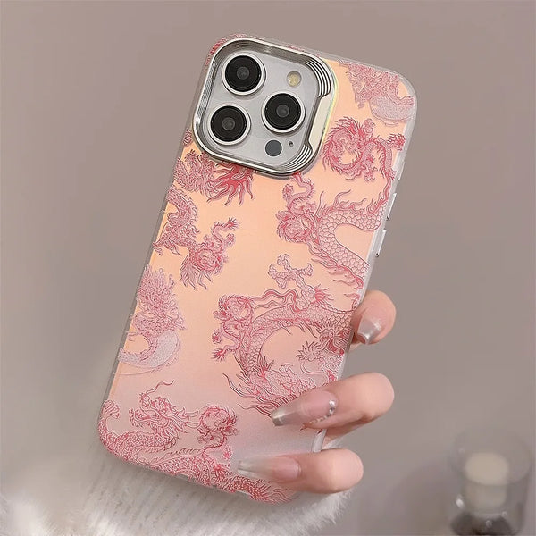 Cute Dragon iPhone Case Pastel Kitten