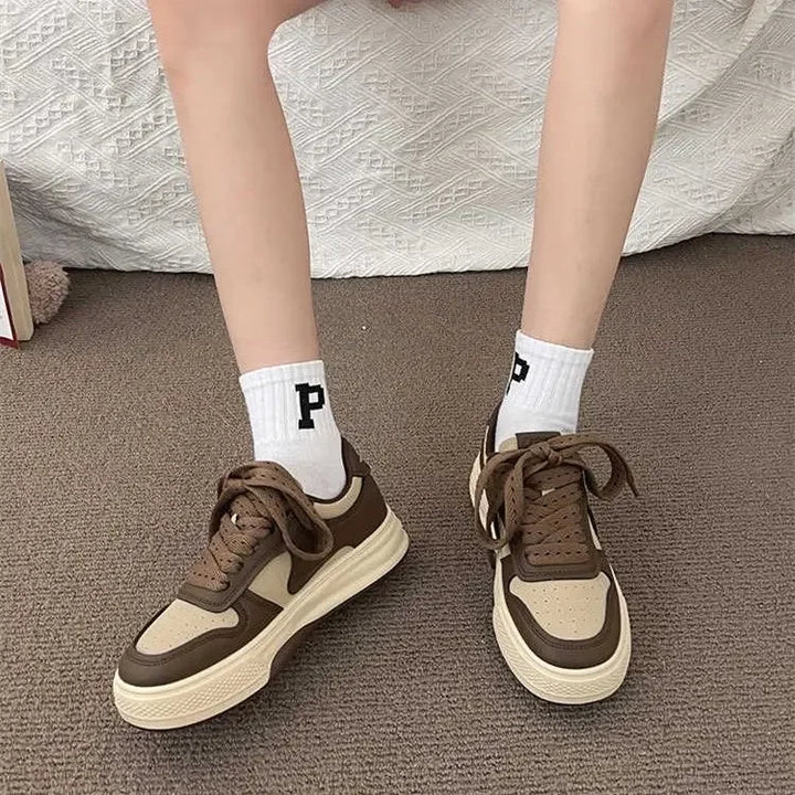 Korean Casual Sports Sneakers Pastel Kitten