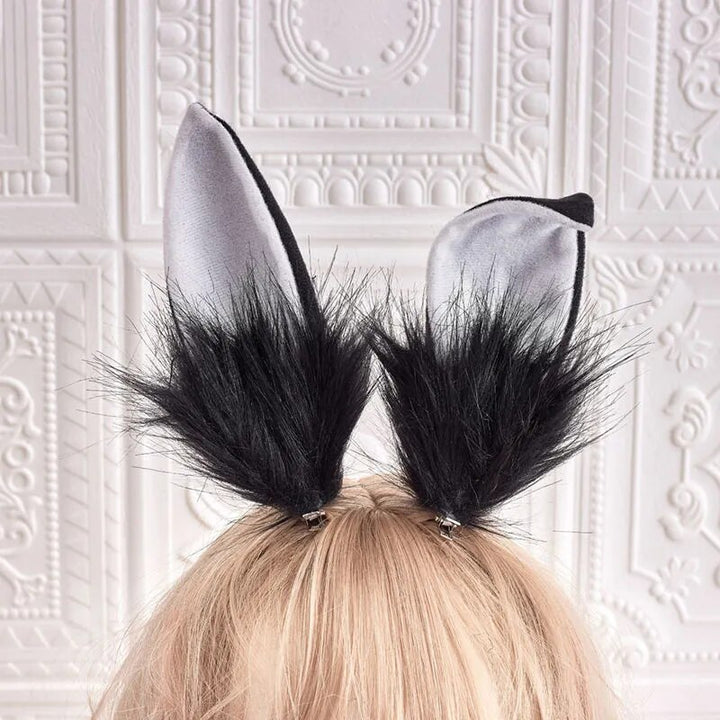 Bunny Cosplay Hairpins Pastel Kitten