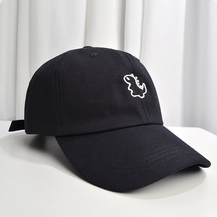 Cute Dinosaur Baseball Hat Pastel Kitten