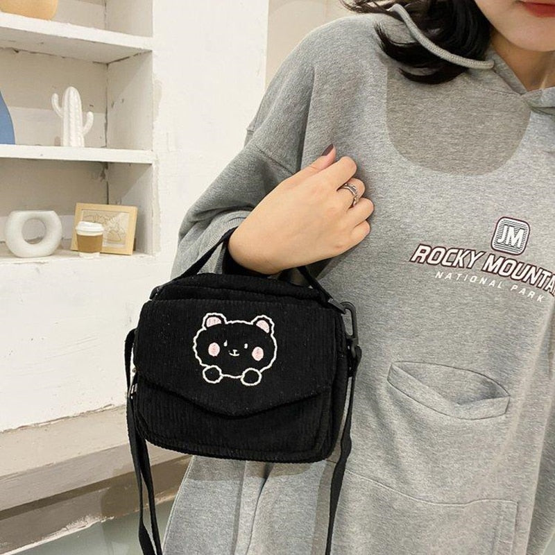 Pastel Goth Y2K Messenger Bag – Kawaii Babe