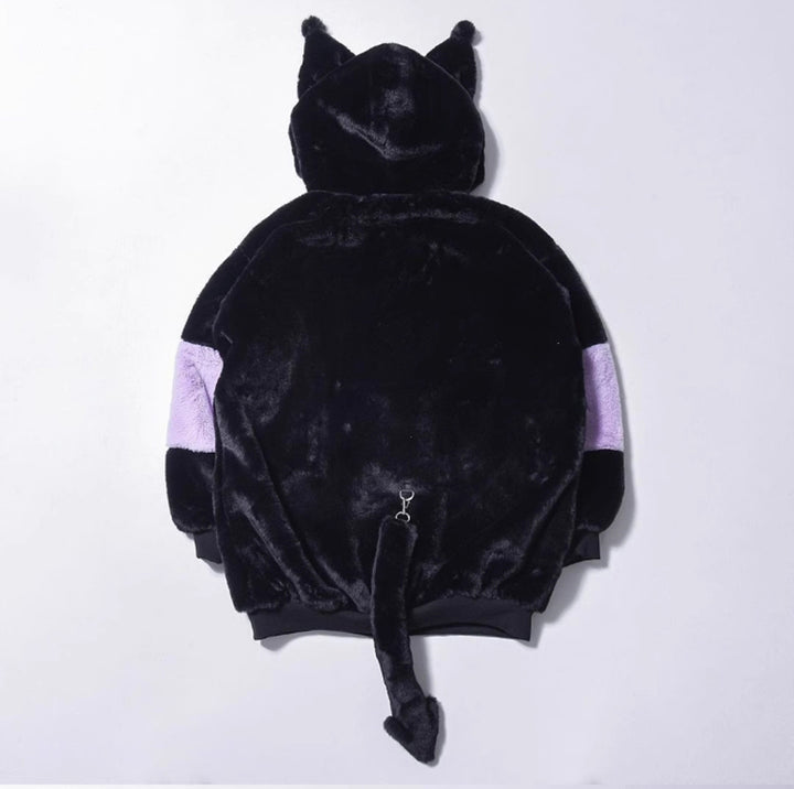 Harajuku Kawaii Hooded Jacket Pastel Kitten