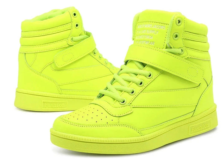 High Top Casual Sports Sneakers Pastel Kitten