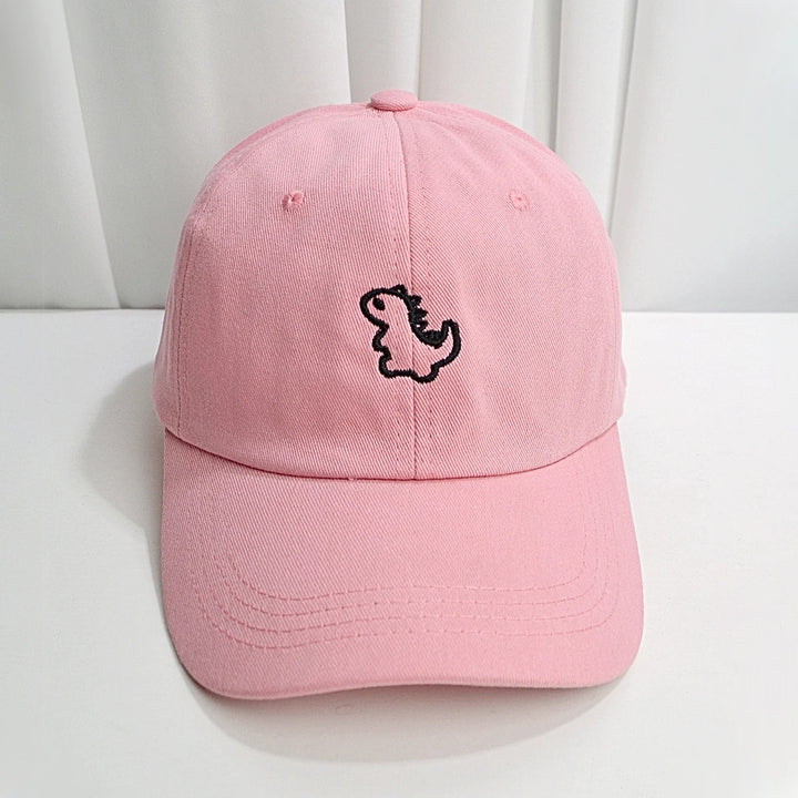 Cute Dinosaur Baseball Hat Pastel Kitten