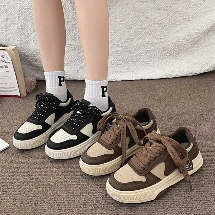 Korean Casual Sports Sneakers Pastel Kitten