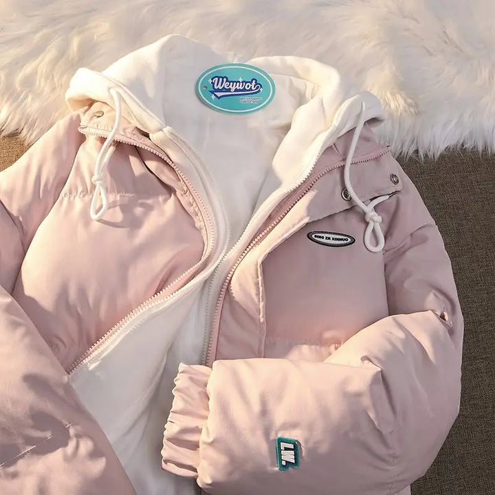 Japanese Pastel Winter Jacket Pastel Kitten