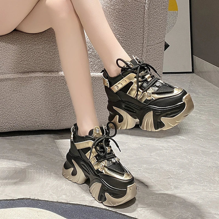 High Platform Sports Shoes Pastel Kitten