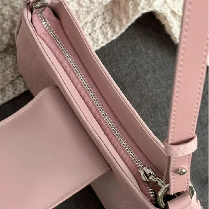 Kawaii Pink Shoulder Bag Pastel Kitten