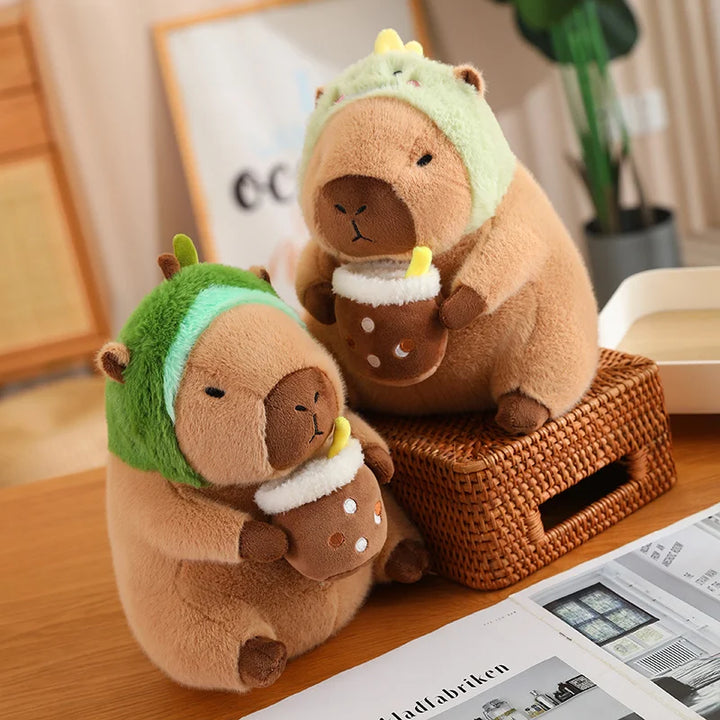 Capybara Plush Toys Pastel Kitten