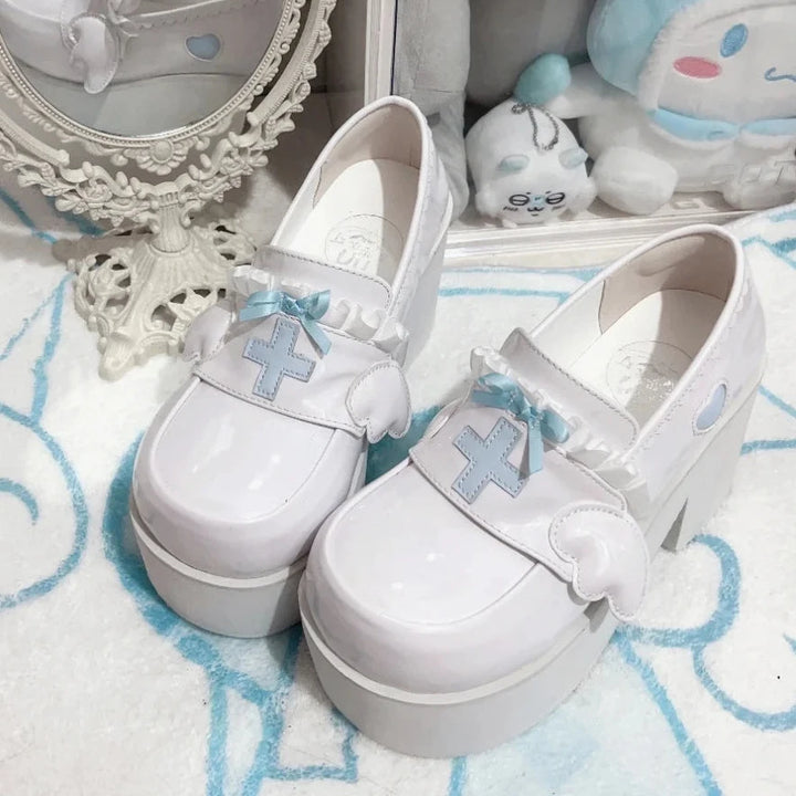 Pastel Gothic Lolita Platform Heels Pastel Kitten