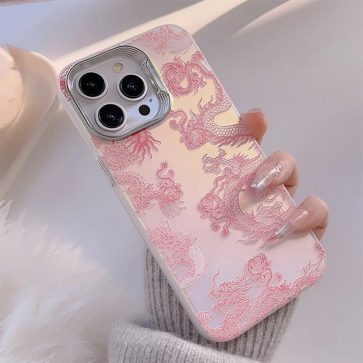 Cute Dragon iPhone Case Pastel Kitten