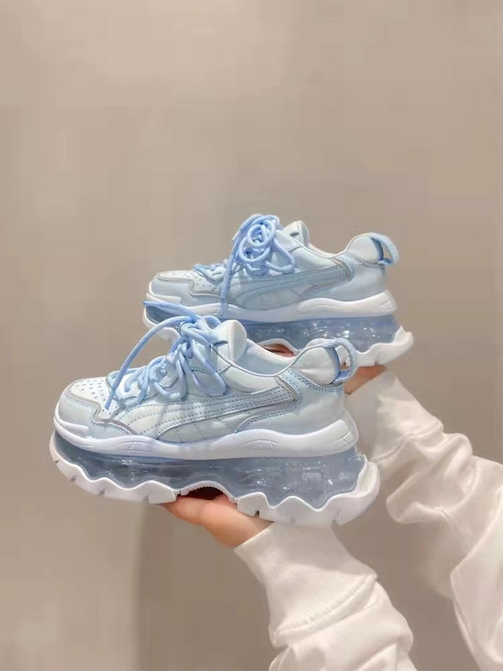 Pastel Chunky Sports Sneakers Pastel Kitten