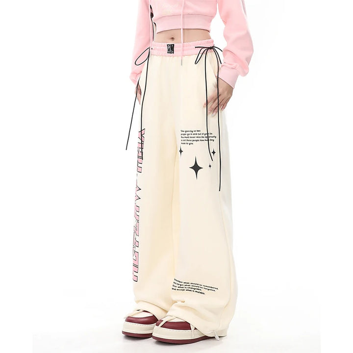 Harajuku Baggy Y2K Pants Pastel Kitten