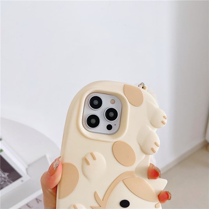 Kawaii Cat 3D Case For iPhone Pastel Kitten
