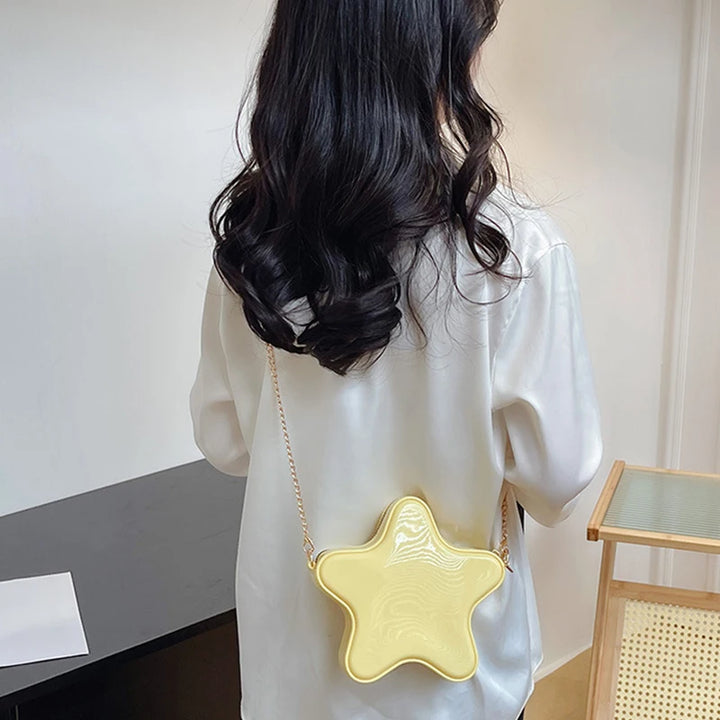 Cute Japanese Style Star Shoulder Bag Pastel Kitten