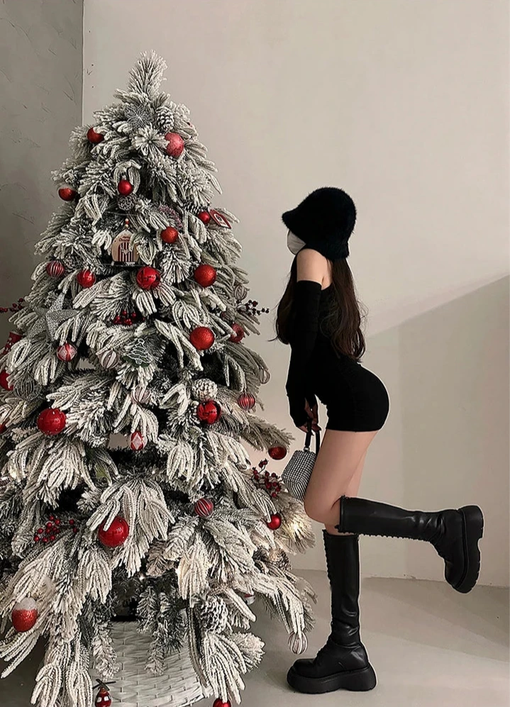 Tight Elegant Mini Dress Pastel Kitten