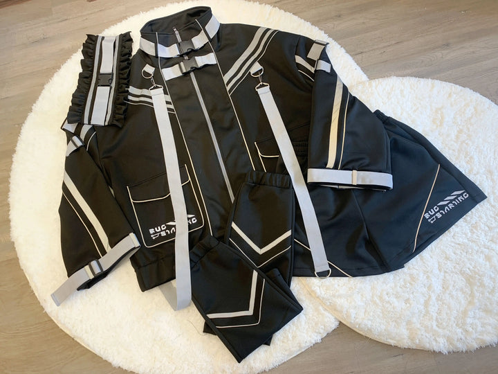 Cyberpunk Sports Outsfit Set Pastel Kitten