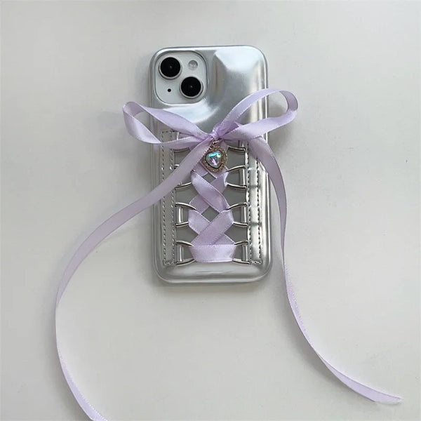 Cute Ballet Phone Case Pastel Kitten